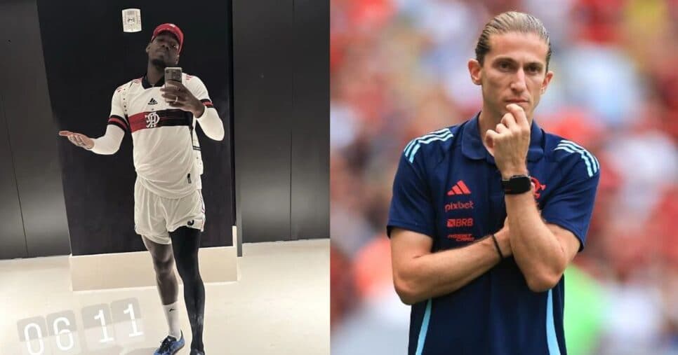 Chapéu no Corinthians: Quentinha de Pogba no Flamengo chega voando a Filipe Luís hoje(20)