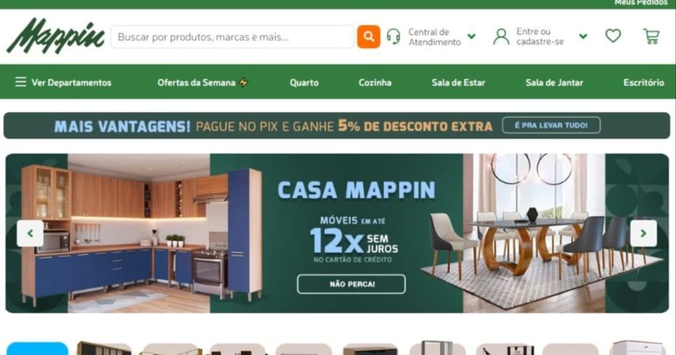 Site do Mappin Site do Mappin