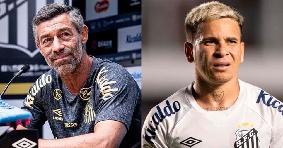 Pedro Caixinha em prantos hoje (28): Soteldo está prestes a dar adeus ao Santos para jogar em gigante em 2025