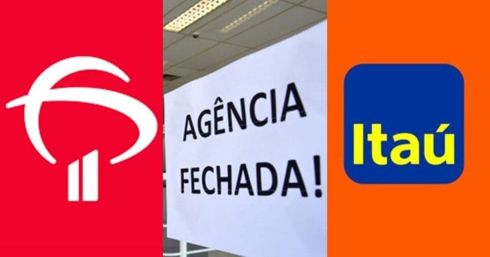R$51BI e Zema ciente em MG: Bradesco e Itaú cravam FIM de 20 agências em Belo Horizonte