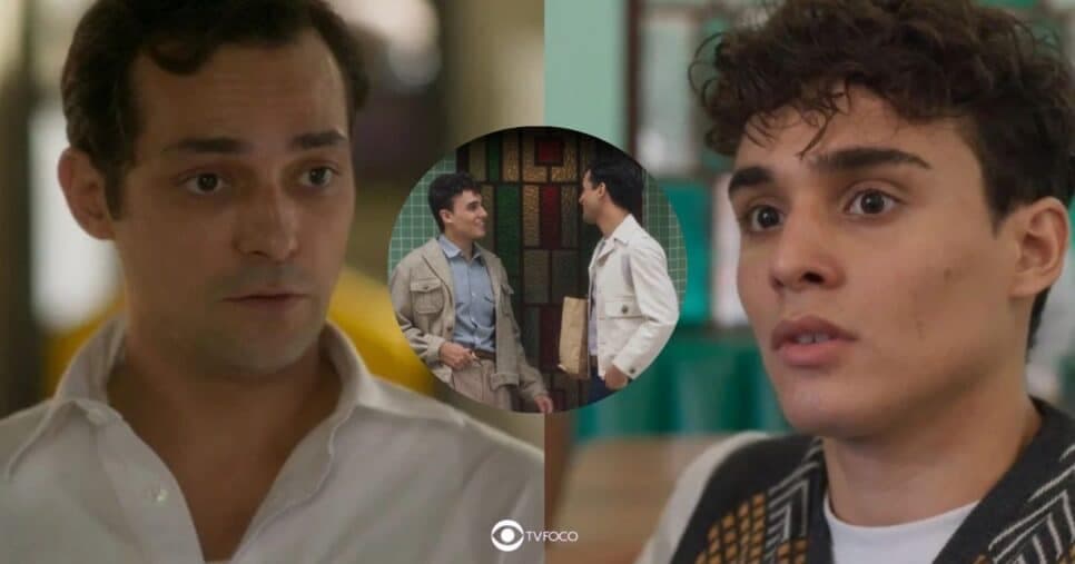 Alfredo, Vinícius e Guto em Garota do Momento (Foto: Reprodução / Globo / Montagem TV Foco) Alfredo, Vinícius e Guto em Garota do Momento (Foto: Reprodução / Globo / Montagem TV Foco)