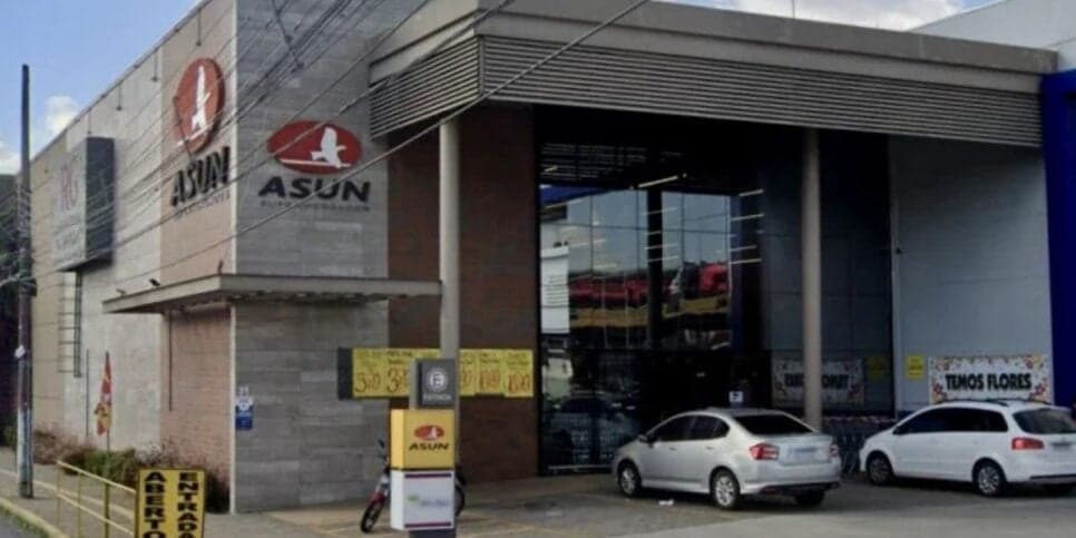 Ilustração supermercado