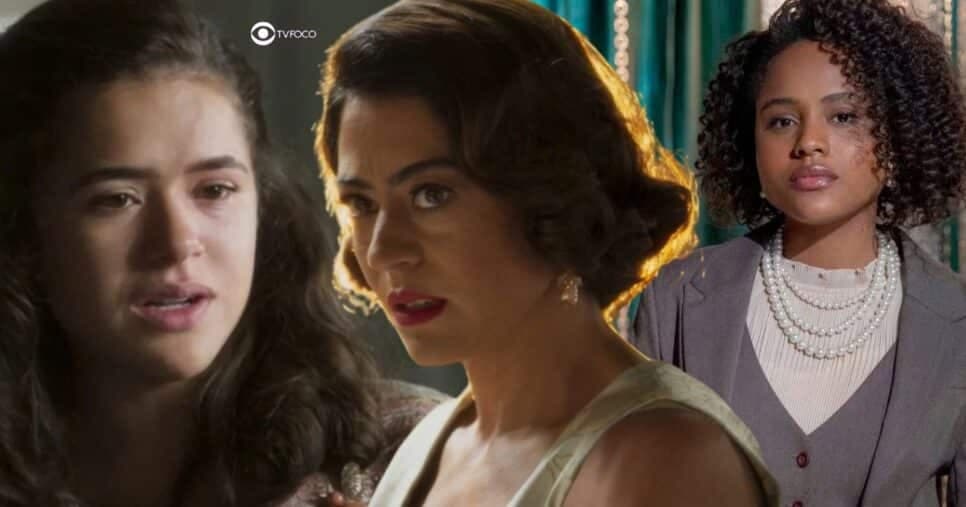 Bia, Clarice e Beatriz em Garota do Momento (Foto: Reprodução / Globo / Montagem TV Foco) Bia, Clarice e Beatriz em Garota do Momento (Foto: Reprodução / Globo / Montagem TV Foco)