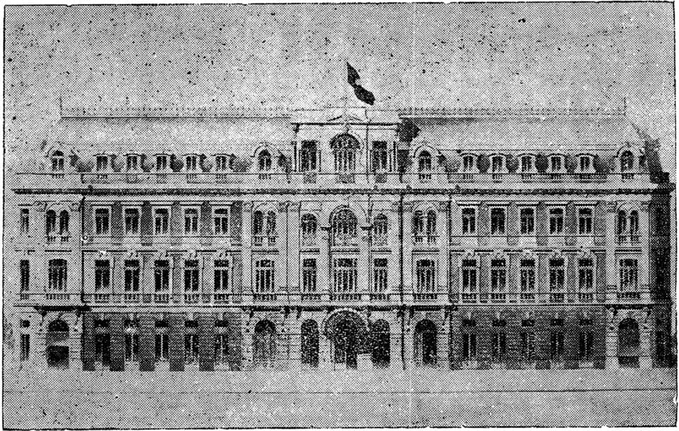 Grande Hotel, em Belém, PA, no ano de 1918 (Foto Reprodução/Fragmentos da História)