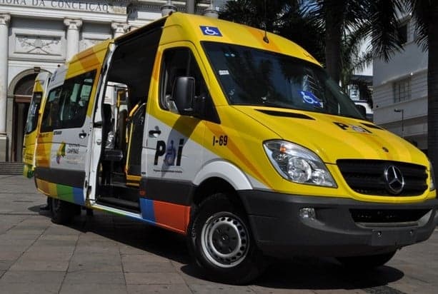 PAI-Serviço é transporte gratuito (Foto: Reprodução / Prefeitura de Campinas)
PAI-Serviço é transporte gratuito (Foto: Reprodução / Prefeitura de Campinas)