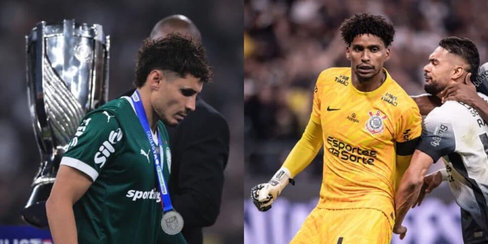 Veiga viu Hugo Souza defender seu pênalti (Reprodução: Ettore Chiereguini)