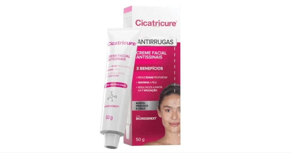 Cicatricure Creme Antissinais - Foto: Internet Cicatricure Creme Antissinais - Foto: Internet