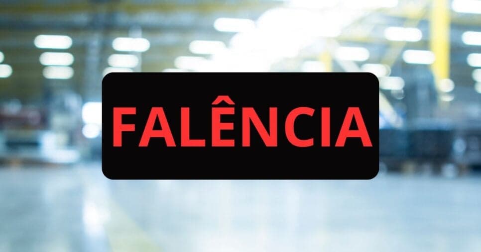 Ilustração de fábrica e falência (Fotos: Canva)