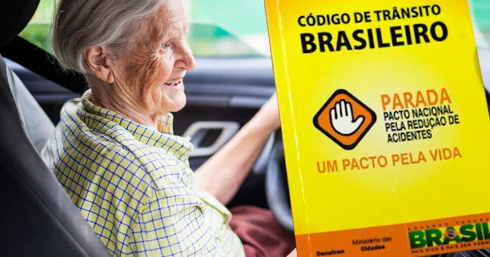 Idosos 60, 70 e 80+ avisados: Lei de trânsito em vigor em 2025 traz real sobre idade máxima para dirigir