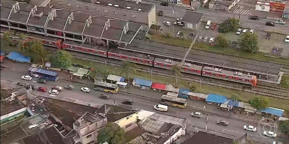 Linha 12-Safira da CPTM (Foto: Reprodução / Globo)