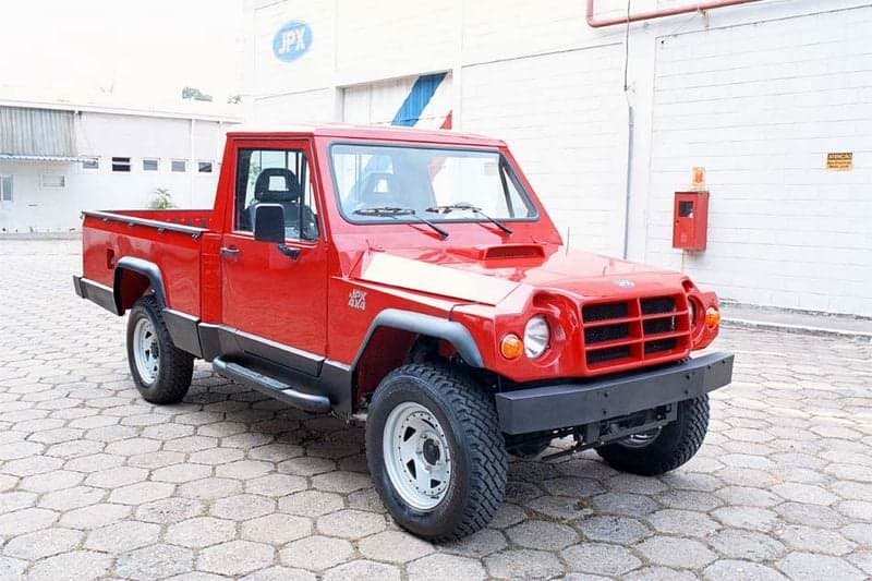 Carro JPX tinha fábrica em Minas Gerais (Foto: Divulgação)