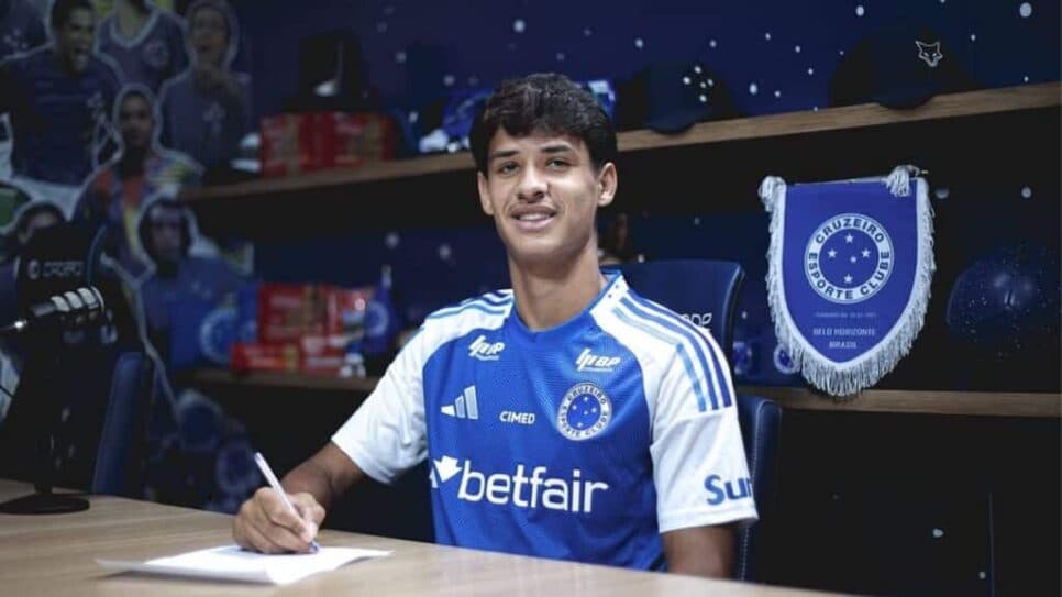 Murilo Rhikman é uma das promessas do Cruzeiro (Foto: Reprodução/ Internet)