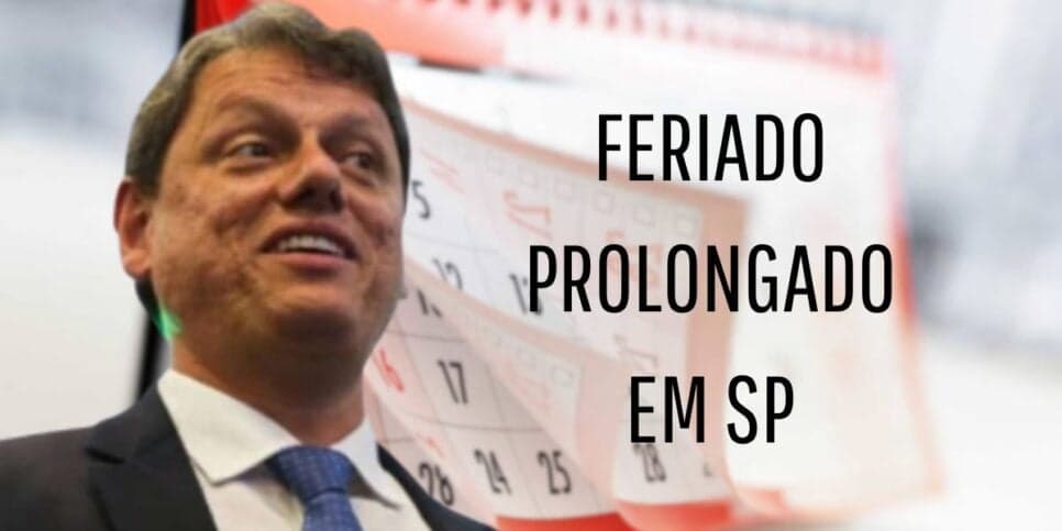 Tarcísio liberou: Feriado PROLONGADO é confirmado em SP na terça (13/05) a milhares de paulistas