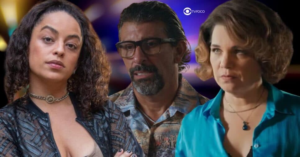Cacá, Osmar e Violeta em Volta por Cima (Foto: Reprodução / Globo / Montagem TV Foco)