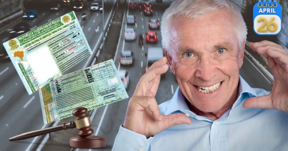 Alerta geral hoje (26/04): Nova lei da CNH para idosos com 50, 60 e 70 anos é oficialmente liberada