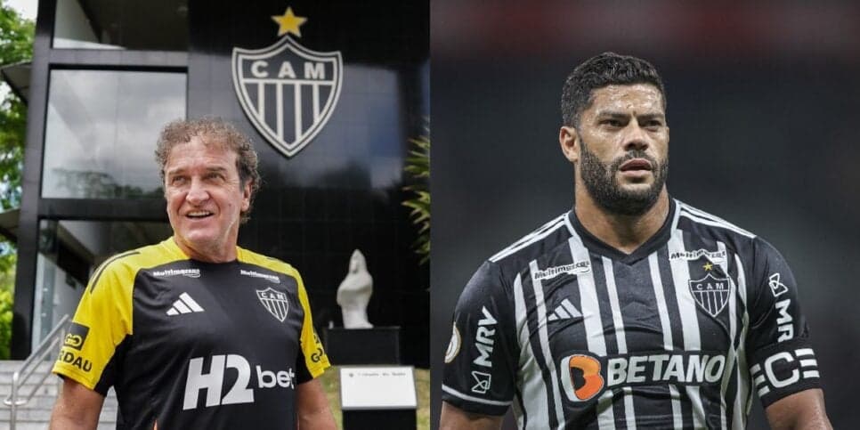 Cuca crava pacotão de reforços ao Atlético-MG para jogar com Hulk (Reprodução: Pedro Souza)