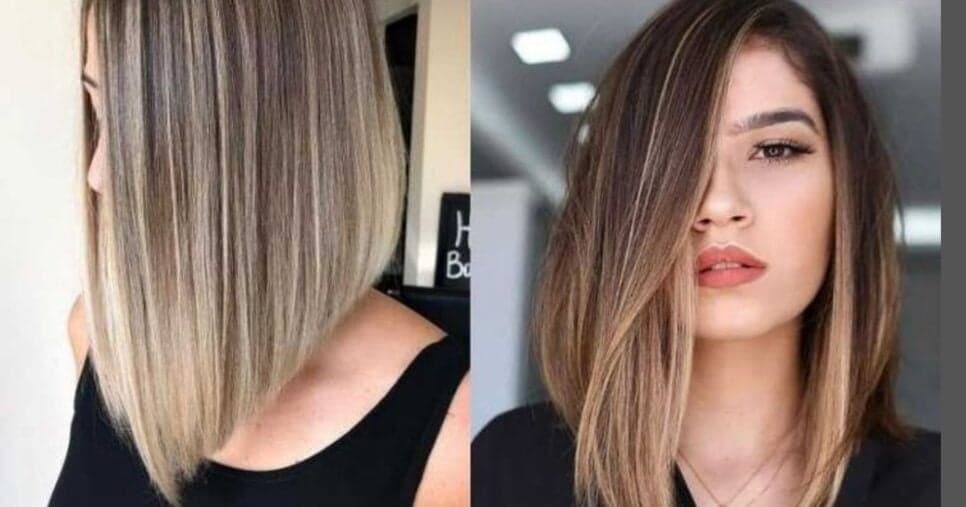 Corte de cabelo Long Bob Assimétrico (Foto Reprodução/Montagem/YouTube) Corte de cabelo Long Bob Assimétrico (Foto Reprodução/Montagem/YouTube)