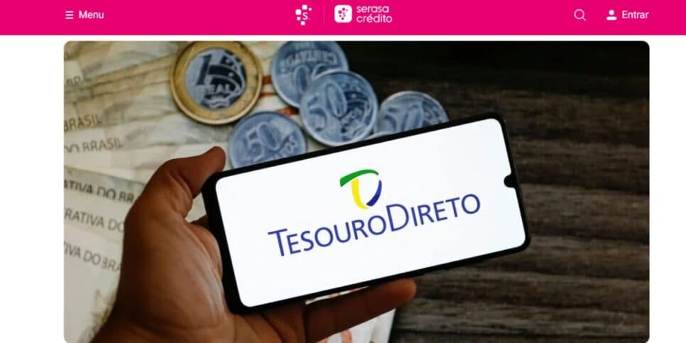 Serasa sobreo investimento no Tesouro Direto (Reprodução: Divulgação)