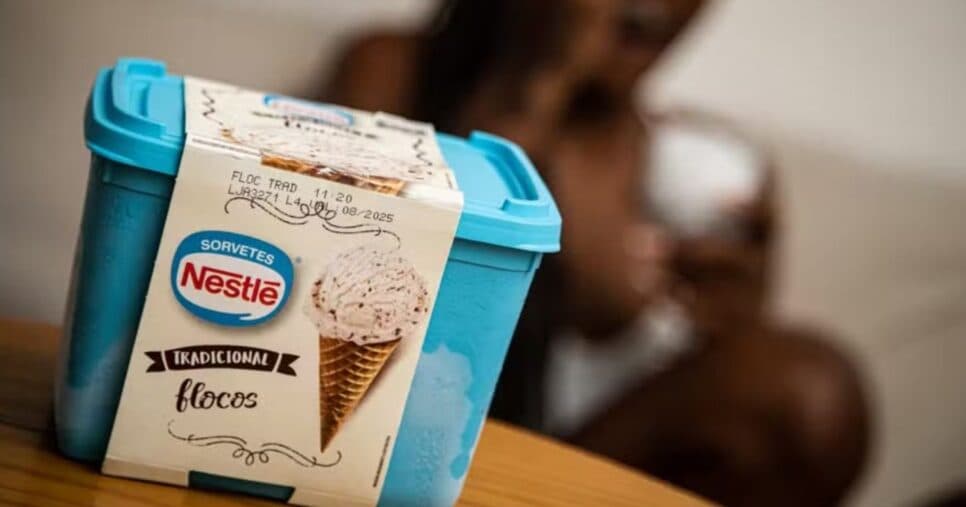 Sorvetes Nestlé tem liderança no mercado (Foto Reprodução/Internet)