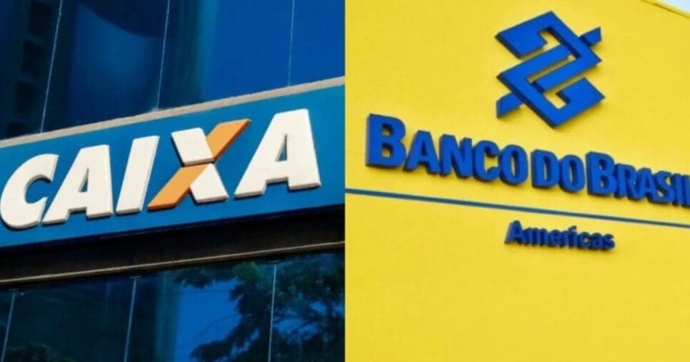 Caixa / Banco do Brasil - Montagem TVFOCO