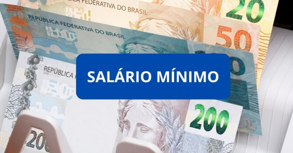 Adeus aos R$1518 e maior que R$1600: Revelado o valor projetado ao salário mínimo de 2026
