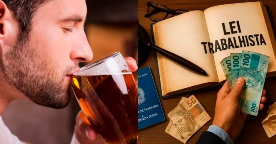 Lei trabalhista em vigor em 2025: Trabalhadores CLTs têm direito de beber álcool no trabalho