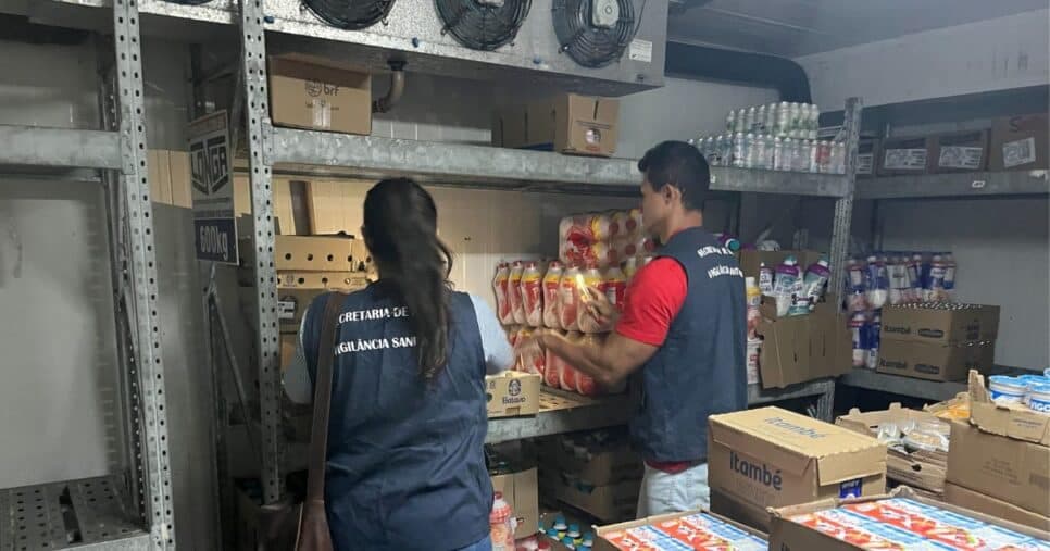 10 kg de alimentos foram descartados (Foto Reprodução/Prefeitura de Maricá)