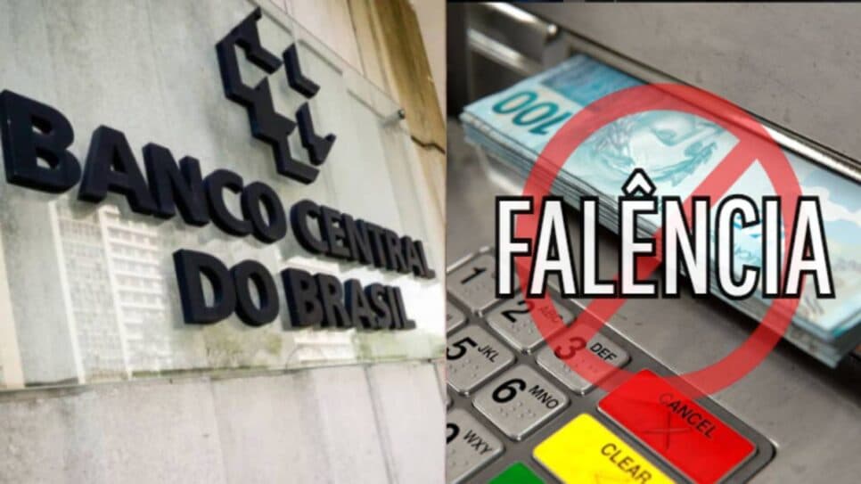 Intervenção do Banco Central e falência: O fim de banco nº1 no Brasil após crise e choro de correntistas