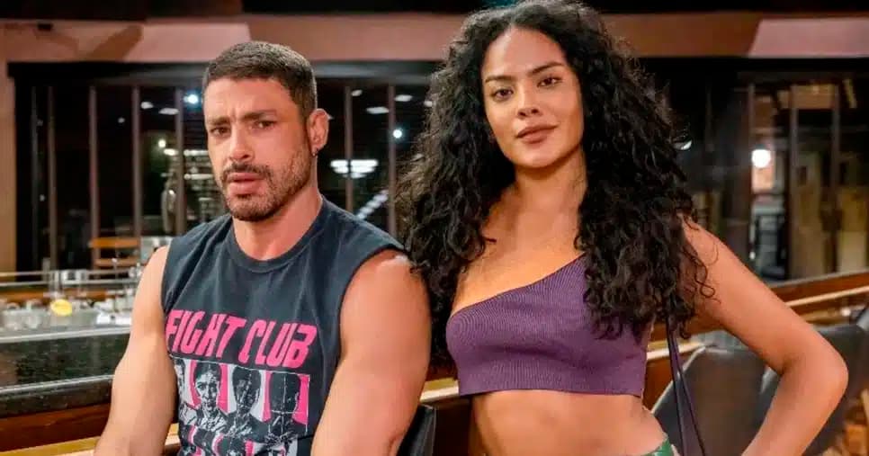 Bella Campos e Cauã Reymond (Foto: Reprodução / Globo)