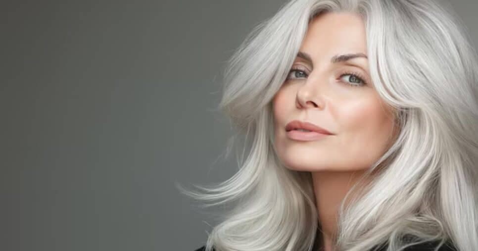 4 passos para manter o cabelo branco impecável, estiloso e rejuvenescer