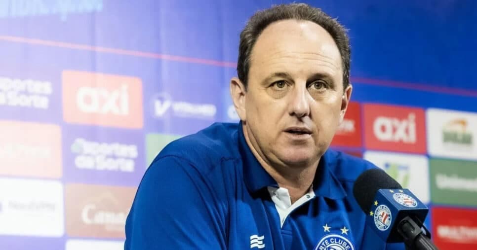 Contrato rasgado: Demissão de Rogério Ceni é aprovada ao Bahia