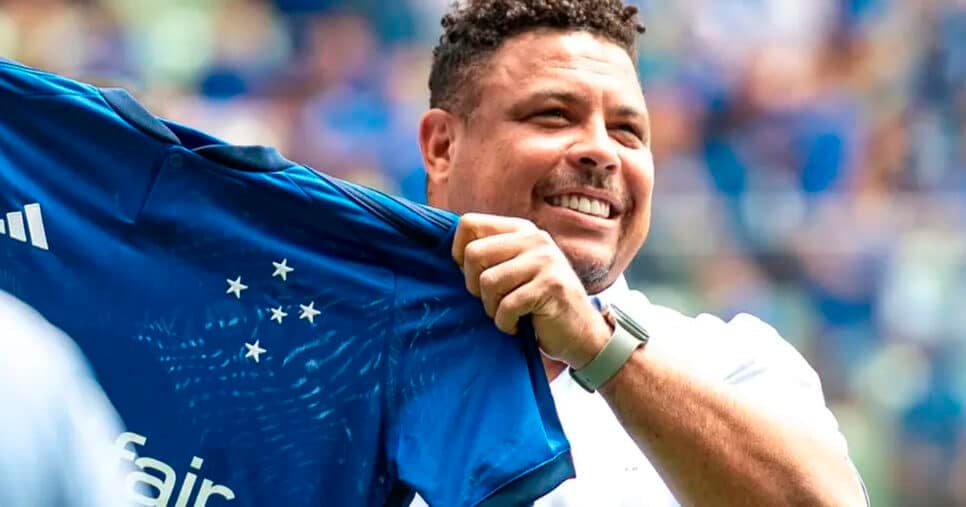 R$324M: Globo Esporte confirma maior contrato da história de Ronaldo por SAF após venda do Cruzeiro