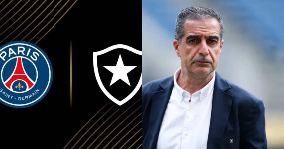 Textor imparável: Botafogo atropela PSG e joia de R$568M é novo reforço de Renato Paiva hoje 17/6