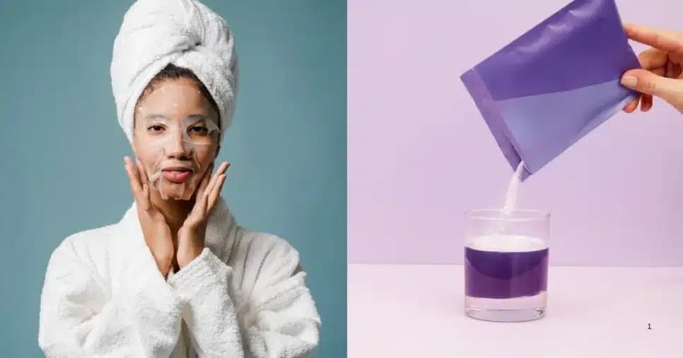O Colágeno é uma das principais proteínas para deixar a pele firme e longe de rugas (Foto Reprodução/Montagem/Tv Foco/Canva) O Colágeno é uma das principais proteínas para deixar a pele firme e longe de rugas (Foto Reprodução/Montagem/Tv Foco/Canva)