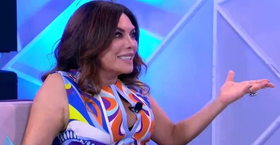 Márcia Goldschmidt no programa Sensacional (Foto: Reprodução/ RedeTV!)