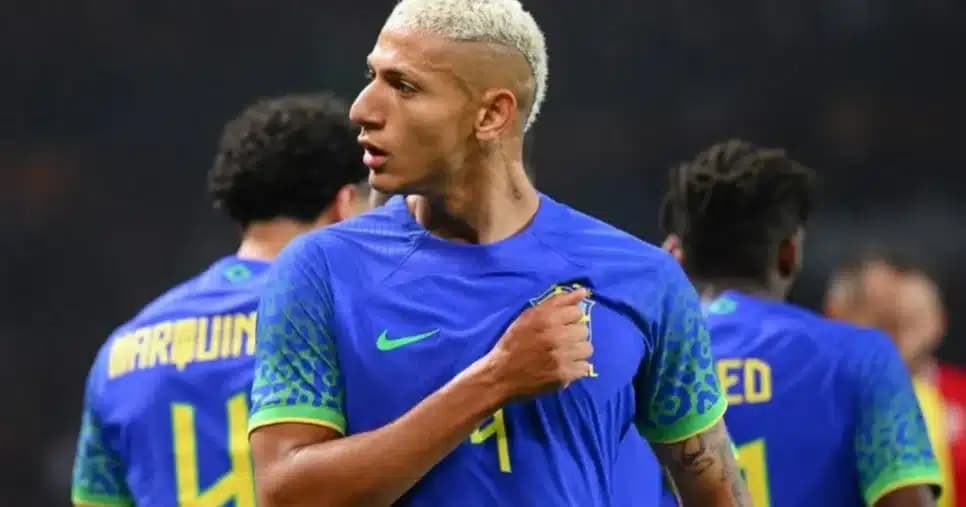 Richarlison - 
Créditos: Anne-Christine POUJOULAT / AFP