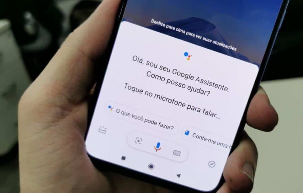 Google Assistente funciona por comando de voz (Foto Reprodução/Google) Google Assistente funciona por comando de voz (Foto Reprodução/Google)