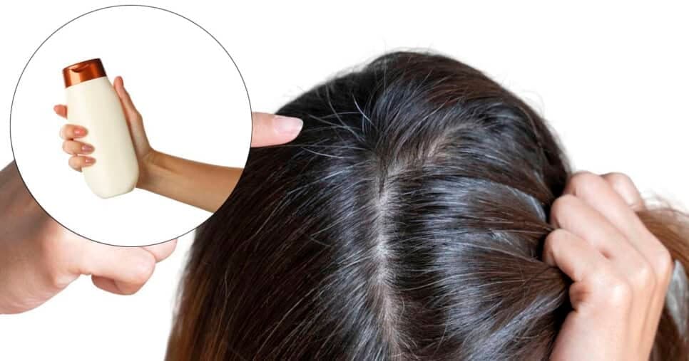 Dê tchau ao cabelo branco: Descobri o shampoo natural que escurece a raiz sem amônia