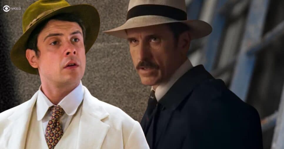 Candinho e Ernesto em Êta Mundo Melhor! (Foto: Reprodução / Globo / Montagem TV Foco) Candinho e Ernesto em Êta Mundo Melhor! (Foto: Reprodução / Globo / Montagem TV Foco)