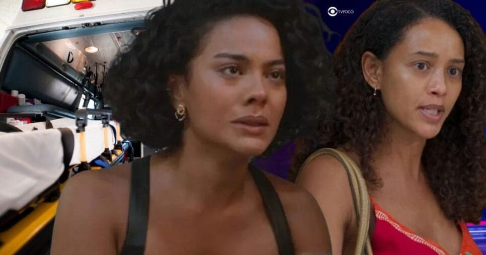Fátima sofre colapso, é levada às pressas de maca ao hospital e leva facada de Raquel em Vale Tudo