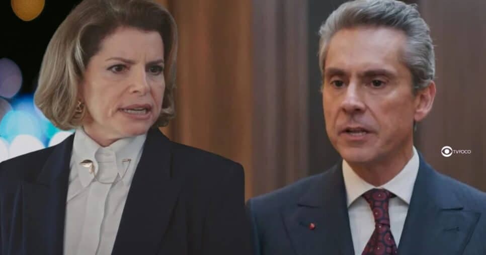 Odete e Marco Aurélio em Vale Tudo (Foto: Reprodução / Globo / Montagem TV Foco)