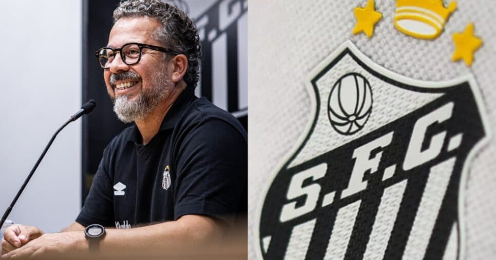 Cleber Xavier vibra com retorno de craque de R$ 18M e +1 reforço no Santos pra jogar com Neymar