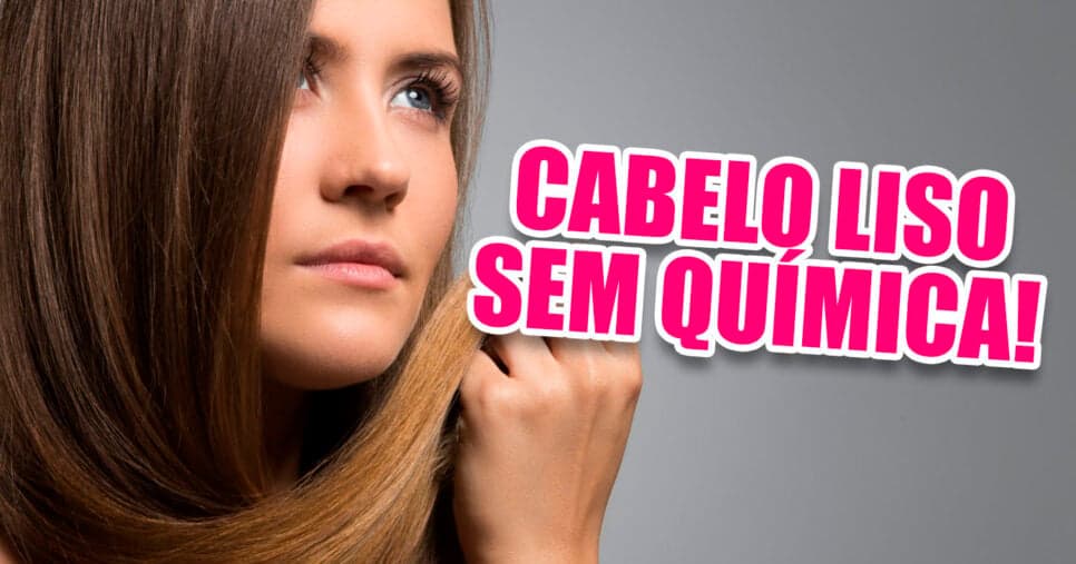 Cabelo liso sem química? Receita caseira com 3 ingredientes estira, hidrata e elimina o frizz
