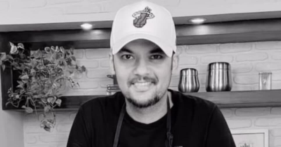 Cozinheiro morreu aos 37 anos por câncer metastático (Foto: Reprodução) Cozinheiro morreu aos 37 anos por câncer metastático (Foto: Reprodução)