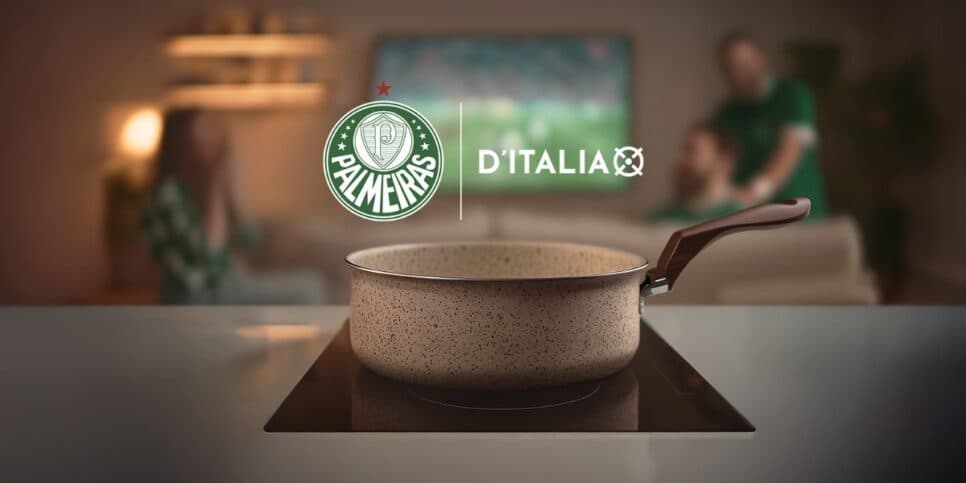 Palmeiras fechou a contratação com a D'Italia Panelas (Reprodução: Divulgação) Palmeiras fechou a contratação com a D'Italia Panelas (Reprodução: Divulgação)