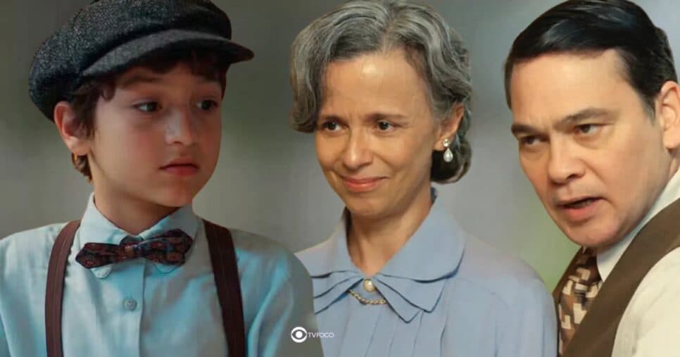 Samir (Davi Malizia), Marilda (Dani Barros) e Aderbal (Cláudio Gabriel) em Êta Mundo Melhor! Samir (Davi Malizia), Marilda (Dani Barros) e Aderbal (Cláudio Gabriel) em Êta Mundo Melhor!
