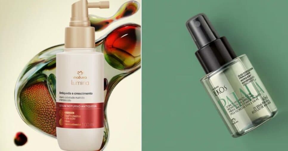 Sérum e oleo da Natura Sérum e oleo da Natura