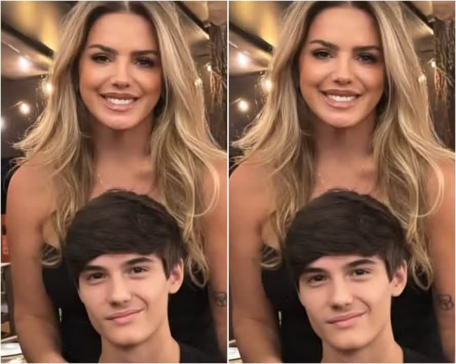 Mari Alexandre e o filho, Záion, de 16 anos — Foto: Reprodução/Instagram
Mari Alexandre e o filho, Záion, de 16 anos — Foto: Reprodução/Instagram