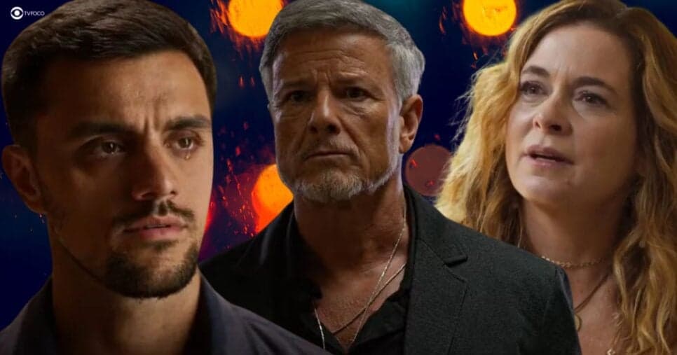 Danilo, Jaques e Filipa em Dona de Mim (Foto: Reprodução / Globo / Montagem TV Foco) Danilo, Jaques e Filipa em Dona de Mim (Foto: Reprodução / Globo / Montagem TV Foco)