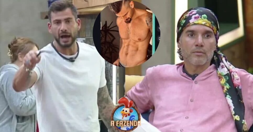 Gay? Prints de mensagens íntimas de Fernando a Nizam são expostos fora de A Fazenda 17: "Você quer?"